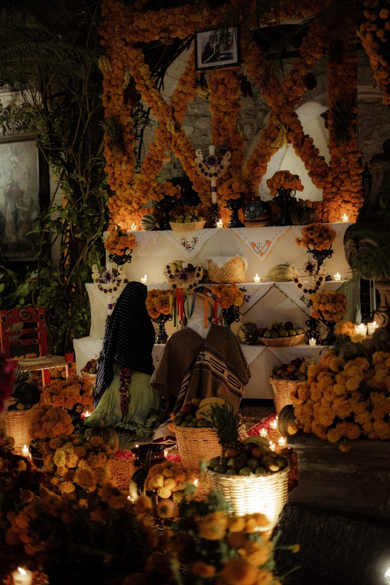 Ofrenda de Día de Muertos, Cena de Ánimas, Marogui